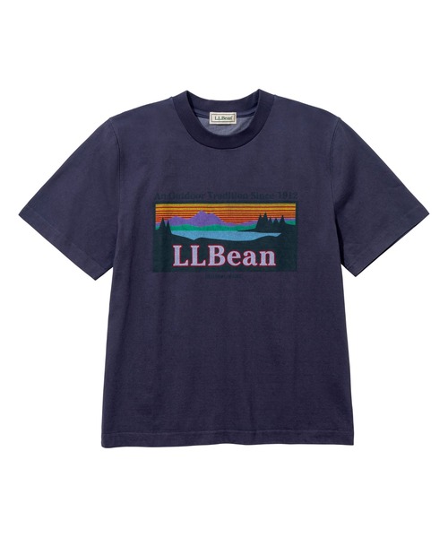 L.L.Bean(エルエルビーン)の「【JAPAN EDITION】モリル・ショートスリーブ・カタディン・ロゴ・ティ(Tシャツ/カットソー・レディース・レモンイエロー/ライム/ライトグレー/チャコール・MEDIUM)」の10枚目の写真