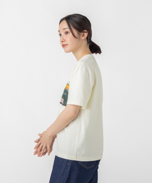 L.L.Bean(エルエルビーン)の「【JAPAN EDITION】モリル・ショートスリーブ・カタディン・ロゴ・ティ(Tシャツ/カットソー・レディース・レモンイエロー/ライム/ライトグレー/チャコール・MEDIUM)」の8枚目の写真