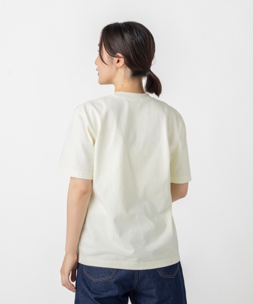 L.L.Bean(エルエルビーン)の「【JAPAN EDITION】モリル・ショートスリーブ・カタディン・ロゴ・ティ(Tシャツ/カットソー・レディース・レモンイエロー/ライム/ライトグレー/チャコール・MEDIUM)」の9枚目の写真