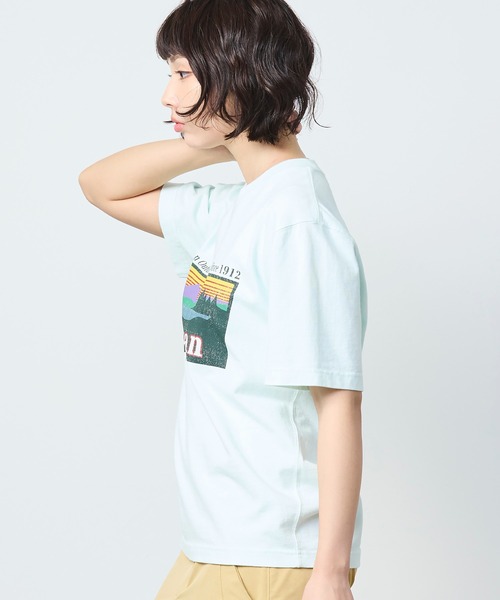 L.L.Bean(エルエルビーン)の「【JAPAN EDITION】モリル・ショートスリーブ・カタディン・ロゴ・ティ(Tシャツ/カットソー・レディース・レモンイエロー/ライム/ライトグレー/チャコール・MEDIUM)」の18枚目の写真