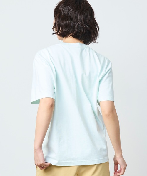 L.L.Bean(エルエルビーン)の「【JAPAN EDITION】モリル・ショートスリーブ・カタディン・ロゴ・ティ(Tシャツ/カットソー・レディース・レモンイエロー/ライム/ライトグレー/チャコール・MEDIUM)」の19枚目の写真