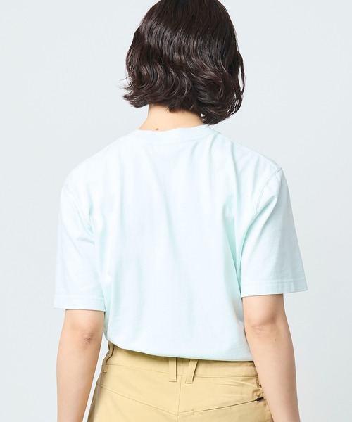 L.L.Bean(エルエルビーン)の「【JAPAN EDITION】モリル・ショートスリーブ・カタディン・ロゴ・ティ(Tシャツ/カットソー・レディース・レモンイエロー/ライム/ライトグレー/チャコール・MEDIUM)」の22枚目の写真