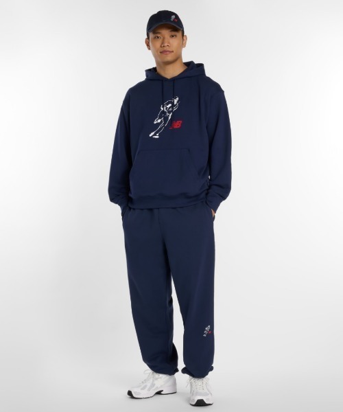 NEW BALANCE(ニューバランス)の「New Balance 大谷翔平 Always On Logo Pants(ニューバランス 大谷翔平オールウェイズオンロゴパンツ)(スウェットパンツ・メンズ・グレー系/ブラック系/ネイビー系・MEDIUM/LARGE/X-LARGE/SMALL/XX-LARGE)」の21枚目の写真