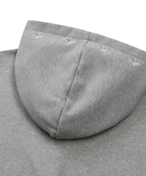 EEERRR（イイイ・アールアールアール）の「Weekend warrior waffle applique hoodie zip-up (Melange)（パーカー・レディース・その他・LARGE/MEDIUM）」の9枚目の写真