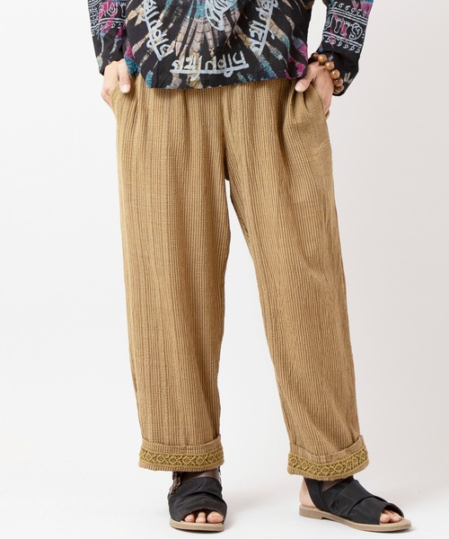 チャイハネ（チャイハネ）の「【チャイハネ】南インド綿ナナミィMEN'Sパンツ（その他パンツ・メンズ・ベージュ/ブラウン/ネイビー・FREE）」の2枚目の写真