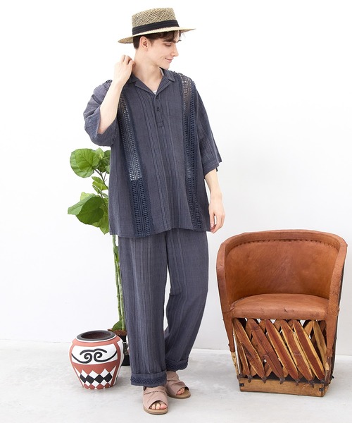 チャイハネ（チャイハネ）の「【チャイハネ】南インド綿ナナミィMEN'Sパンツ（その他パンツ・メンズ・ベージュ/ブラウン/ネイビー・FREE）」の8枚目の写真