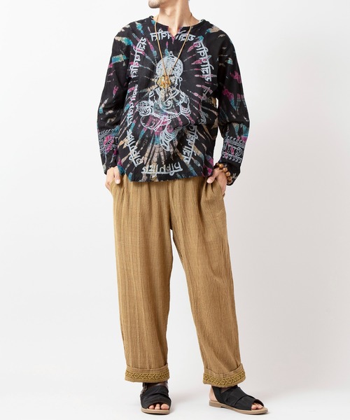 チャイハネ（チャイハネ）の「【チャイハネ】南インド綿ナナミィMEN'Sパンツ（その他パンツ・メンズ・ベージュ/ブラウン/ネイビー・FREE）」の13枚目の写真