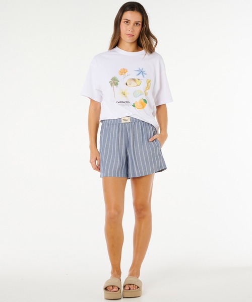 rip curl(リップカール)の「RIP CURL/リップカール ショーツ ストライプ 051WWS(その他パンツ・レディース・ブルー・S/XS)」の5枚目の写真