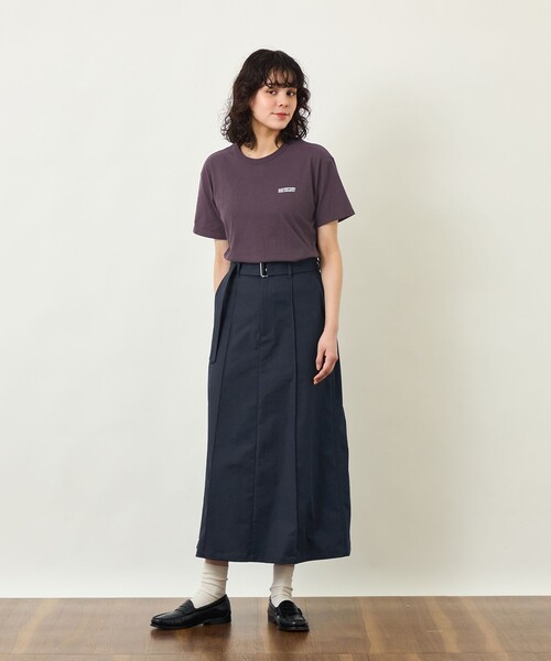 MACKINTOSH PHILOSOPHY(マッキントッシュ フィロソフィー)の「GREY LABEL ベルテッドチノスカート(スカート・レディース・ダークネイビー/グリーン系その他5/ベージュ・2/1)」の4枚目の写真