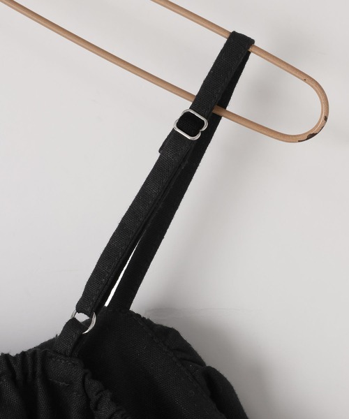 LOWRYS FARM（ローリーズファーム）の「リネンフリルキャミ　622250（キャミソール・キッズ・ブラック/ベージュ/ブラウン・110cm/120cm/130cm/140cm/150cm）」の20枚目の写真