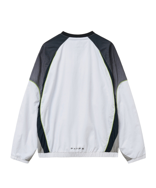 PHYPS MOTORCYCLE(フィップスモーターサイクル)の「Speed Track nylon Long sleeve White(Tシャツ/カットソー・レディース・その他・SMALL/MEDIUM/LARGE/X-LARGE)」の2枚目の写真