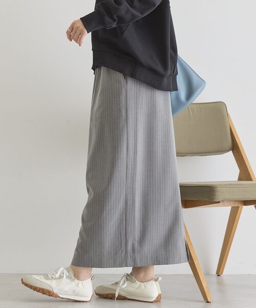 AMERICAN HOLIC（アメリカンホリック）の「【イージーケア】ベイカータイトスカート（スカート・レディース・グレー系その他2/ブラック/ブルー系その他4・L/M）」の21枚目の写真