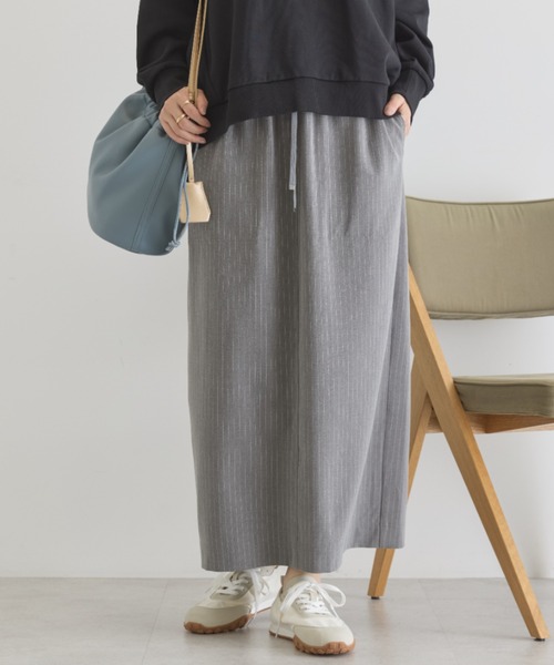 AMERICAN HOLIC（アメリカンホリック）の「【イージーケア】ベイカータイトスカート（スカート・レディース・グレー系その他2/ブラック/ブルー系その他4・L/M）」の2枚目の写真