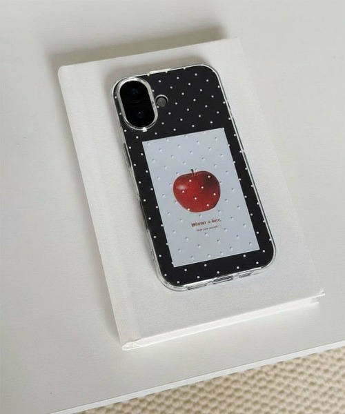 ammy. / エイミードット 】 水玉 クリア スマホ ケース / iPhoneケース