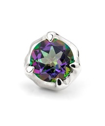 BEYOND COOL（ビヨンクール）の「「BloodyMary/ブラッディマリー」ナットピアス　天然石　ピアス w/ミスティックトパーズ（ピアス（片耳用））」