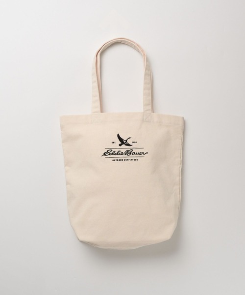 Eddie Bauer（エディーバウアー）の「クラシック ロゴトート（トートバッグ・メンズ・グリーン/アイボリー/ネイビー/ダークベージュ・F）」の9枚目の写真