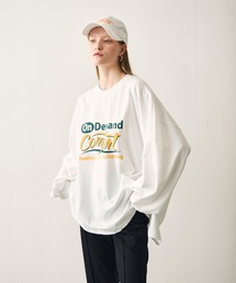 グラフィックパフスリーブビッグTシャツ