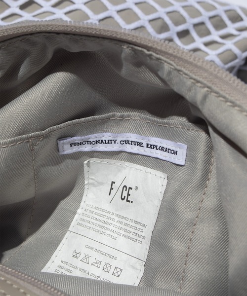F/CE. (エフシーイー)の「F/CE./エフシーイー MESH BIG SHOULDER TOTE(ショルダーバッグ・メンズ・ブラック/ベージュ・FREE)」の12枚目の写真