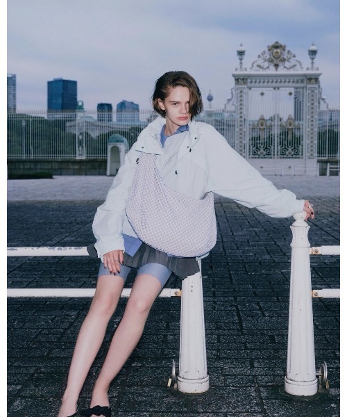 F/CE. (エフシーイー)の「F/CE./エフシーイー MESH BIG SHOULDER TOTE(ショルダーバッグ・メンズ・ブラック/ベージュ・FREE)」の15枚目の写真