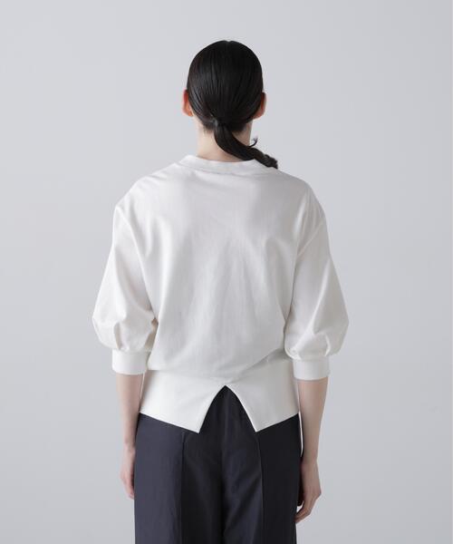 ADORE(アドーア)の「◆ハイゲージウラケトップス(Tシャツ/カットソー・レディース・グレー/ホワイト/ベージュ・38)」の10枚目の写真