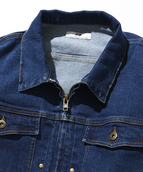 FREAK'S STORE(フリークスストア)の「限定展開 COUNTER CULTURE/カウンターカルチャー デニムジャケット(デニムジャケット・メンズ・ブルー・LARGE/MEDIUM/SMALL)」の2枚目の写真