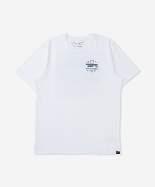 Hurley (ハーレー)の「【Hurley:ハーレー】バックプリントコットンTシャツ FILLER SS(Tシャツ/カットソー・メンズ・ブルー/ホワイト/レッド系その他・LARGE/X-LARGE/SMALL/MEDIUM)」の1枚目の写真