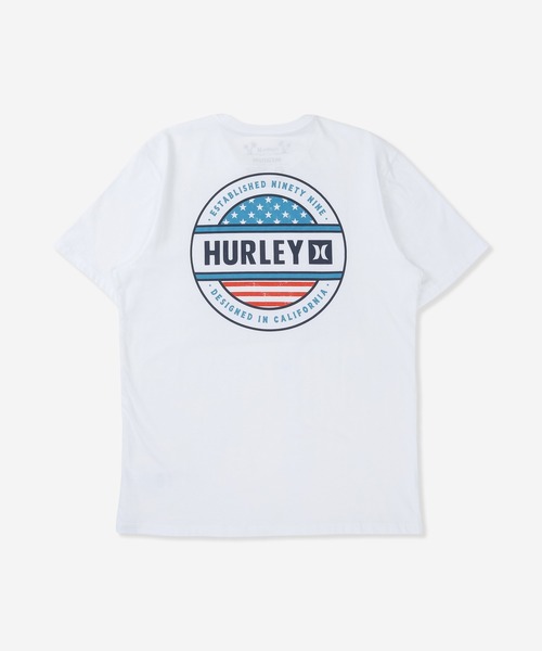 Hurley (ハーレー)の「【Hurley:ハーレー】バックプリントコットンTシャツ FILLER SS(Tシャツ/カットソー・メンズ・ブルー/ホワイト/レッド系その他・LARGE/X-LARGE/SMALL/MEDIUM)」の4枚目の写真