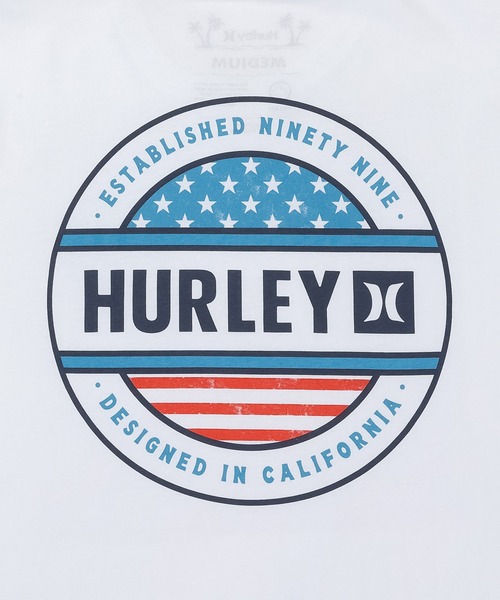 Hurley (ハーレー)の「【Hurley:ハーレー】バックプリントコットンTシャツ FILLER SS(Tシャツ/カットソー・メンズ・ブルー/ホワイト/レッド系その他・LARGE/X-LARGE/SMALL/MEDIUM)」の6枚目の写真