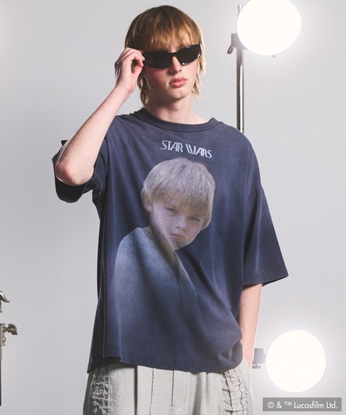 UNISEX》【MOVIE SERIES】「STAR WARS」Graphic Print Prime-Over Crew