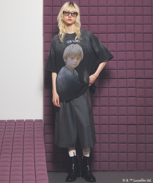 UNISEX》【MOVIE SERIES】「STAR WARS」Graphic Print Prime-Over Crew 