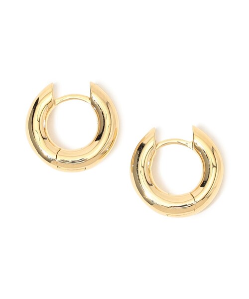 TOMORROWLAND (トゥモローランド)の「Otiumberg. Small Chunky Hoops ゴールドピアス(ピアス(両耳用)・レディース・ゴールド・FREE)」の2枚目の写真