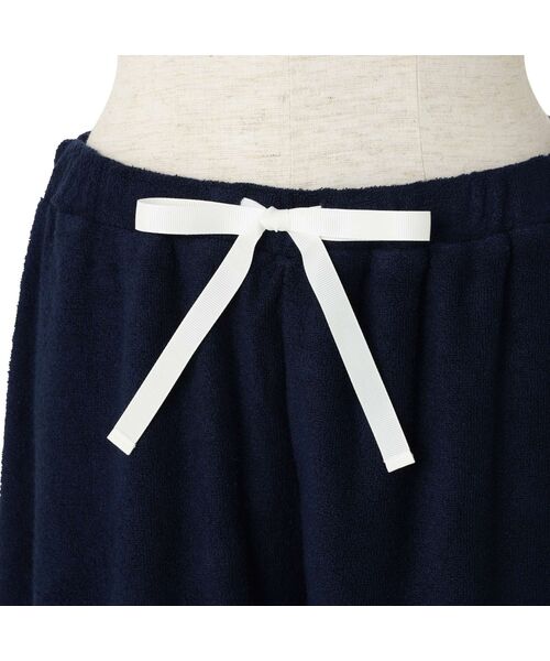 Francfranc（フランフラン）の「やわらか吸水タオル パジャマ ネイビー パジャマ 上下セット なめらか タオル生地（ルームウェア/パジャマ・レディース・ネイビー・FREE）」の11枚目の写真