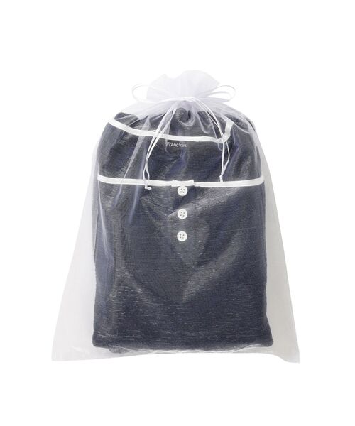 Francfranc（フランフラン）の「やわらか吸水タオル パジャマ ネイビー パジャマ 上下セット なめらか タオル生地（ルームウェア/パジャマ・レディース・ネイビー・FREE）」の14枚目の写真