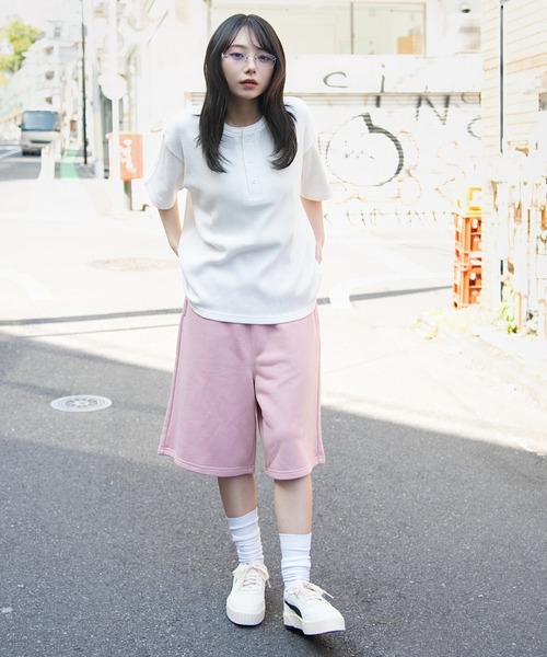 WEGO(ウィゴー)の「WEGO/【26年春夏新作】ワッフルヘンリーネックT(Tシャツ/カットソー・メンズ・ホワイト/ブラック系その他/ブラック・LARGE/MEDIUM)」の19枚目の写真