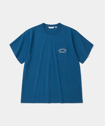 motorcycle s/s t-shirt blue