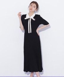 ◇ベロアリボンシアーワンピース（ワンピース）｜JILL by JILL STUART
