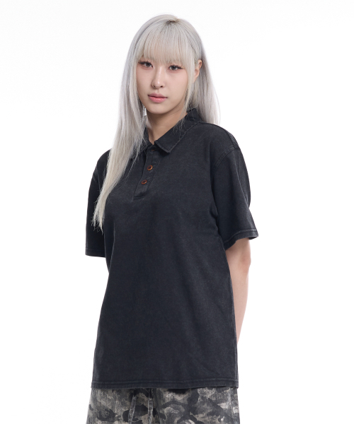 CREAM SODA LAB(クリームソーダラボ)の「ピグメントカラー半袖Tシャツブラック(Tシャツ/カットソー・メンズ・その他・LARGE/X-LARGE)」の2枚目の写真