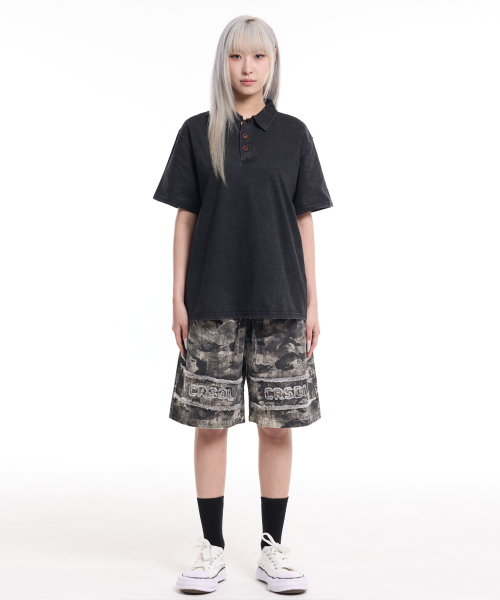 CREAM SODA LAB(クリームソーダラボ)の「ピグメントカラー半袖Tシャツブラック(Tシャツ/カットソー・メンズ・その他・LARGE/X-LARGE)」の3枚目の写真