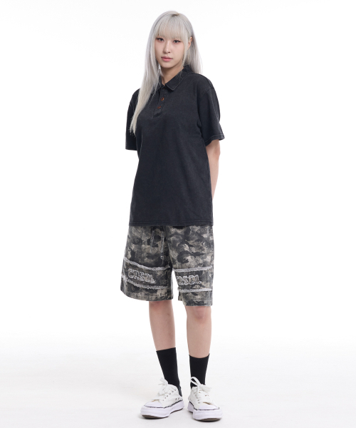 CREAM SODA LAB(クリームソーダラボ)の「ピグメントカラー半袖Tシャツブラック(Tシャツ/カットソー・メンズ・その他・LARGE/X-LARGE)」の6枚目の写真