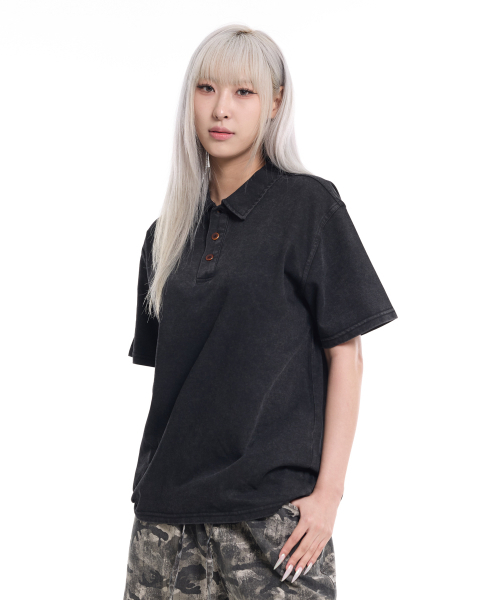 CREAM SODA LAB(クリームソーダラボ)の「ピグメントカラー半袖Tシャツブラック(Tシャツ/カットソー・メンズ・その他・LARGE/X-LARGE)」の7枚目の写真