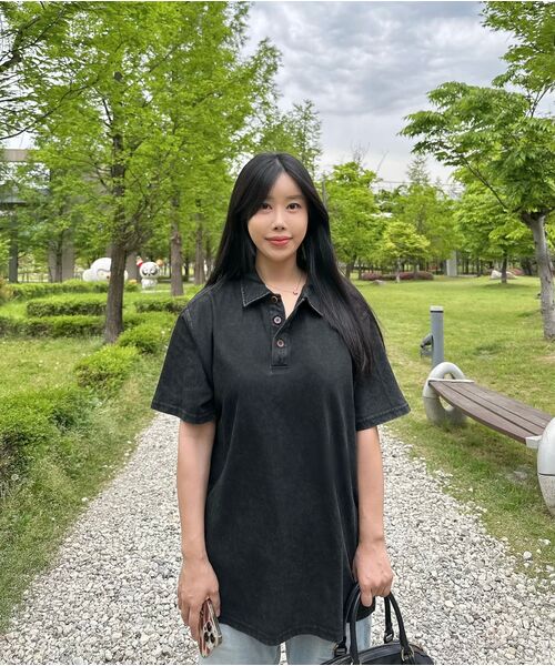 CREAM SODA LAB(クリームソーダラボ)の「ピグメントカラー半袖Tシャツブラック(Tシャツ/カットソー・メンズ・その他・LARGE/X-LARGE)」の10枚目の写真
