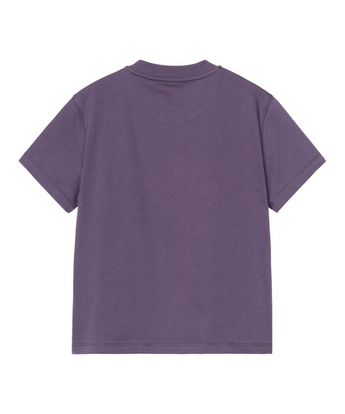 Carhartt WIP(カーハートダブリューアイピー)の「W' S/S Supa T-Shirt(Tシャツ/カットソー・レディース・ホワイト/パープル系その他/ブラック・SMALL/MEDIUM/LARGE)」の8枚目の写真