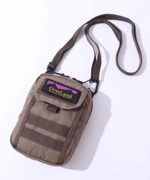 Overland(オーバーランド)の「【OverLand EQUIPMENT/オーバーランドイクイップメント】SHOULDER BAG POUCH(ショルダーバッグ・メンズ・オリーブ/ブラック/ベージュ・FREE)」の2枚目の写真