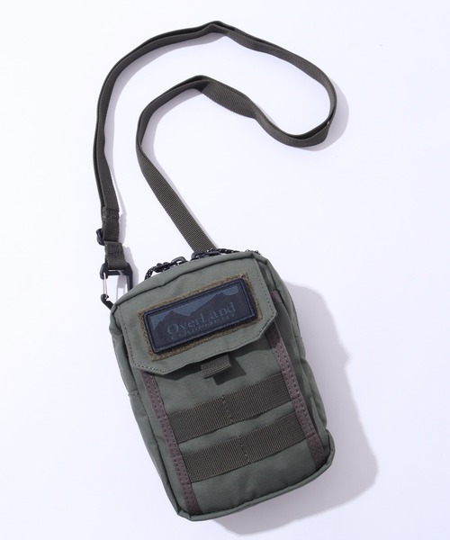 Overland(オーバーランド)の「【OverLand EQUIPMENT/オーバーランドイクイップメント】SHOULDER BAG POUCH(ショルダーバッグ・メンズ・オリーブ/ブラック/ベージュ・FREE)」の3枚目の写真