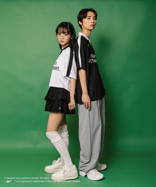 ALAND（エーランド）の「【ALAND別注】Reebok／ティアードスカート(インパン付き)（スカート・レディース・ホワイト/ブラック・FREE）」の16枚目の写真