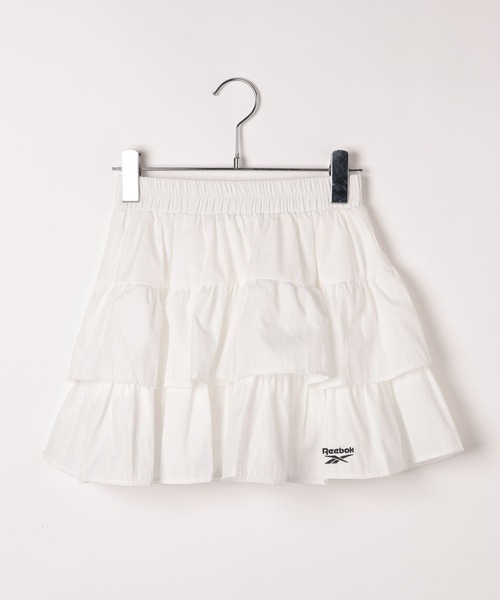 ALAND（エーランド）の「【ALAND別注】Reebok／ティアードスカート(インパン付き)（スカート・レディース・ホワイト/ブラック・FREE）」の11枚目の写真