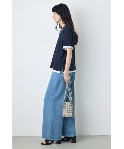AZUL by moussy(アズールバイマウジー)の「マクラメミニショルダー(ショルダーバッグ・レディース・ブラック/キャメル/アンティークシルバー・FREE)」の8枚目の写真