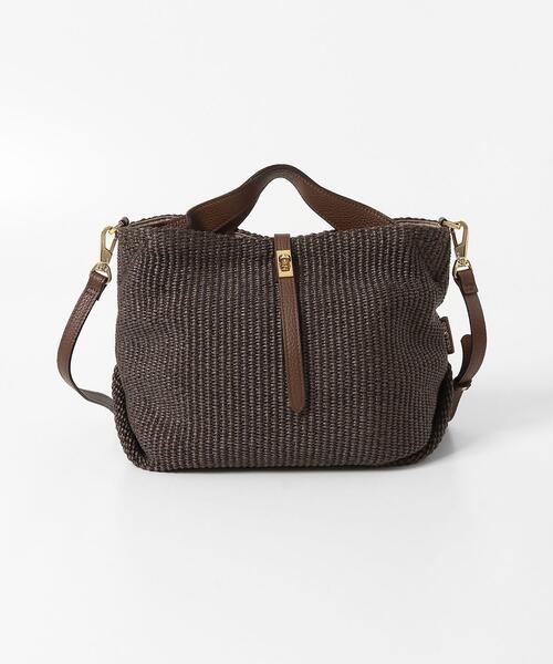 URBAN RESEARCH Sonny Label(アーバンリサーチサニーレーベル)の「VIOLA d’ORO SANDRO V-8744(ハンドバッグ・レディース・ブラウン/ナチュラル・OS)」の2枚目の写真