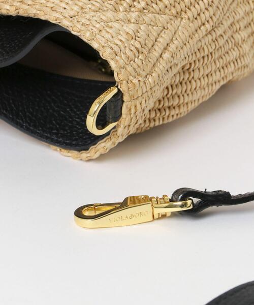 URBAN RESEARCH Sonny Label(アーバンリサーチサニーレーベル)の「VIOLA d’ORO SANDRO V-8744(ハンドバッグ・レディース・ブラウン/ナチュラル・OS)」の11枚目の写真