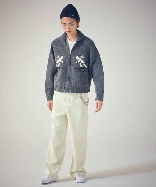 SEA（シー）の「チノトラウザーズ（チノパンツ・レディース・ベージュ/ブラック・1/0）」の15枚目の写真